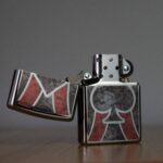 GRAFFITI CLOVER DESIGN ZIPPO