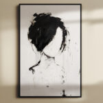 ΕΚΤΥΠΩΣΗ ΑΦΙΣΑΣ / CANVA Emotions Black And White Art