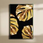 ΕΚΤΥΠΩΣΗ ΑΦΙΣΑΣ / CANVA LEAF 75