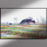 ΕΚΤΥΠΩΣΗ ΑΦΙΣΑΣ / CANVA CLAUDE MONET Monet's tulip fields