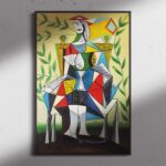 ΕΚΤΥΠΩΣΗ ΑΦΙΣΑΣ / CANVA PABLO PICASSO Woman in Garden, 1938
