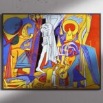ΕΚΤΥΠΩΣΗ ΑΦΙΣΑΣ / CANVA PABLO PICASSO 142