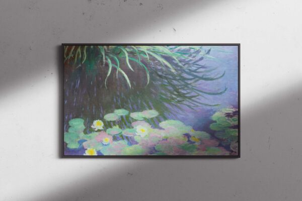 Nymphéas Avec Reflets De Hautes Herbes (1914-17)Α