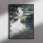 ΕΚΤΥΠΩΣΗ ΑΦΙΣΑΣ / CANVA CLAUDE MONET Pond with Water Lilies (1907)
