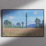 ΕΚΤΥΠΩΣΗ ΑΦΙΣΑΣ / CANVA CLAUDE MONET Poppy Field (Giverny) (1890)
