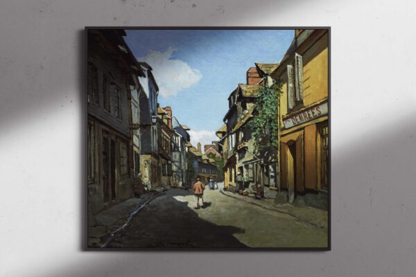 Rue de la Bavole, Honfleur (1864)Α