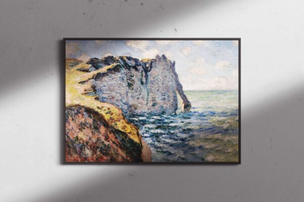 The Cliff of Aval, Etrétat (1885)Α