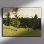 ΕΚΤΥΠΩΣΗ ΑΦΙΣΑΣ / CANVA CLAUDE MONET Train in the Countryside (circa 1870)