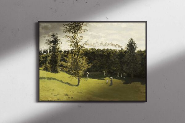 Train in the Countryside (circa 1870)Α