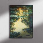 ΕΚΤΥΠΩΣΗ ΑΦΙΣΑΣ / CANVA CLAUDE MONET Water Lilies (1907)