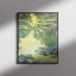 ΕΚΤΥΠΩΣΗ ΑΦΙΣΑΣ / CANVA CLAUDE MONET Waterlilies (1907)