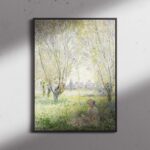 ΕΚΤΥΠΩΣΗ ΑΦΙΣΑΣ / CANVA CLAUDE MONET Woman Seated under the Willows (1880)