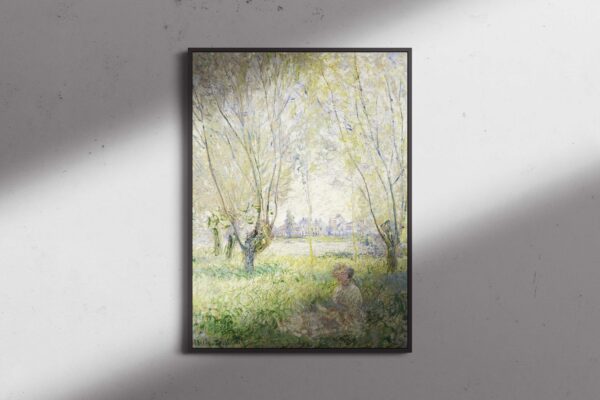 Woman Seated under the Willows (1880)Α
